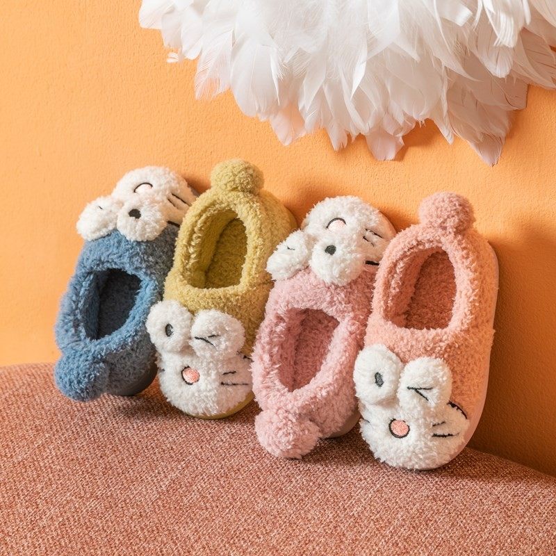 儿童棉拖鞋秋冬季男童女童防滑室内家居保暖毛毛亲子宝宝包跟棉鞋,童鞋/婴儿鞋/亲子鞋,儿童棉拖鞋,淘宝优惠券,粉丝福利购,淘宝优惠卷