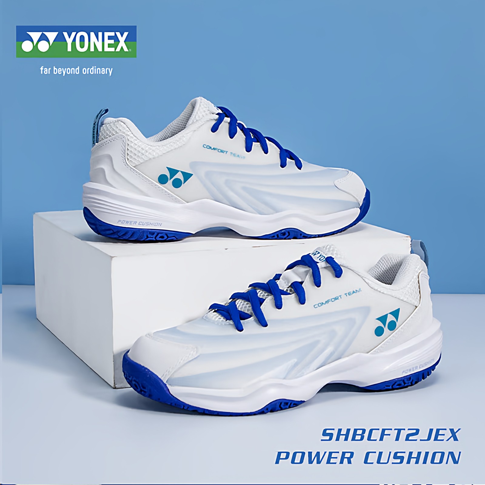 YONEX/尤尼克斯羽毛球鞋男女款SHB-CFT减震透气动力垫运动休闲鞋