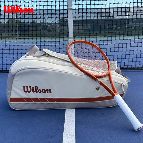 25款Wilson/威尔胜法网联名网球包男女球拍包单双肩便携运动背包