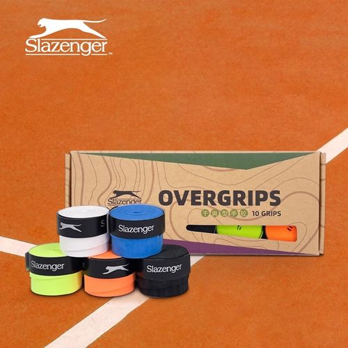 slazenger史莱辛格网球拍手胶羽毛球拍吸汗带黏性/干性/带孔手胶