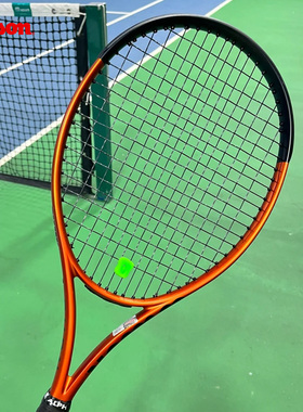 Wilson/威尔胜网球拍BURN金属橙男女成人全碳素一体专业网球拍