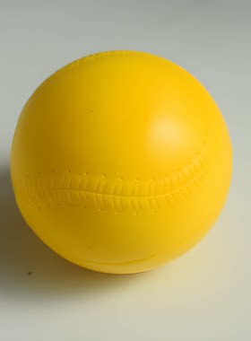 儿童青少年软式棒垒球手套组U8徒手组高密度发泡海绵球安全棒垒球