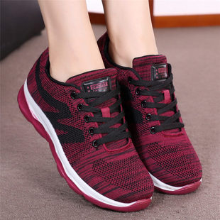 40防滑60旅游运动鞋 春秋中老年健步鞋 轻便老人鞋 软底妈妈鞋 子 女鞋