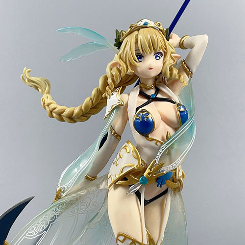 精灵村第三村人动漫模型摆件骑士琳西亚手办双脸可换二次元礼物