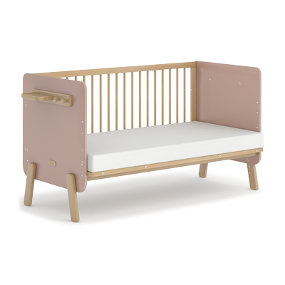 BooriKids实木拼接床婴儿床无缝