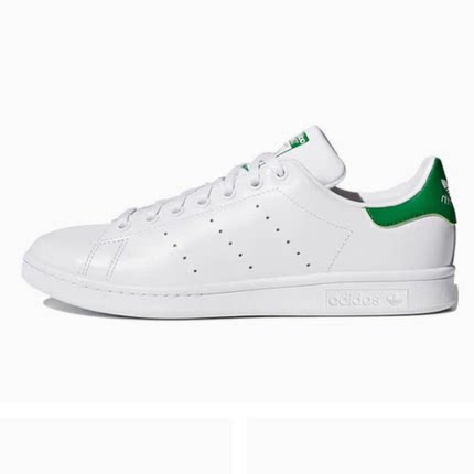 酷动城正品Adidas三叶草STAN SMITH情侣款牛皮时尚休闲板鞋M20324