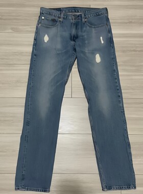 酷动城Levis 男子502系列棉质舒适修身休闲牛仔裤 29507 0190
