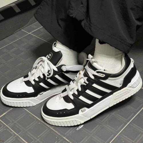 酷动城Adidas NEO D-PAD 男子春秋皮质舒适百搭篮球休闲鞋 IG7586