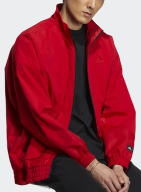 酷动城正品Adidas男子薄棉内植绒运动休闲保暖舒适百搭外套HZ3039