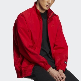 酷动城正品Adidas男子薄棉内植绒运动休闲保暖舒适百搭外套HZ3039