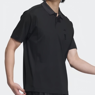 酷动城正品adidas武极系列男子棉质舒适速干透气运动POLO衫JE6665