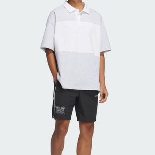 酷动城正品Adidas三叶草Disney唐老鸭联名男子休闲速干短裤JP1415