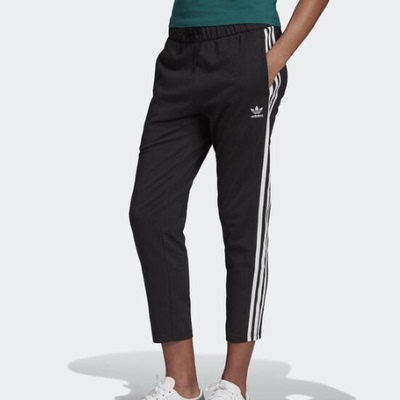 酷动城正品Adidas三叶草 女子运动时尚百搭休闲阔腿九分裤 FL0047