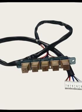 欧派抽油烟机[配件CXW-218-E904A开关按钮总成 三速琴键按钮开关