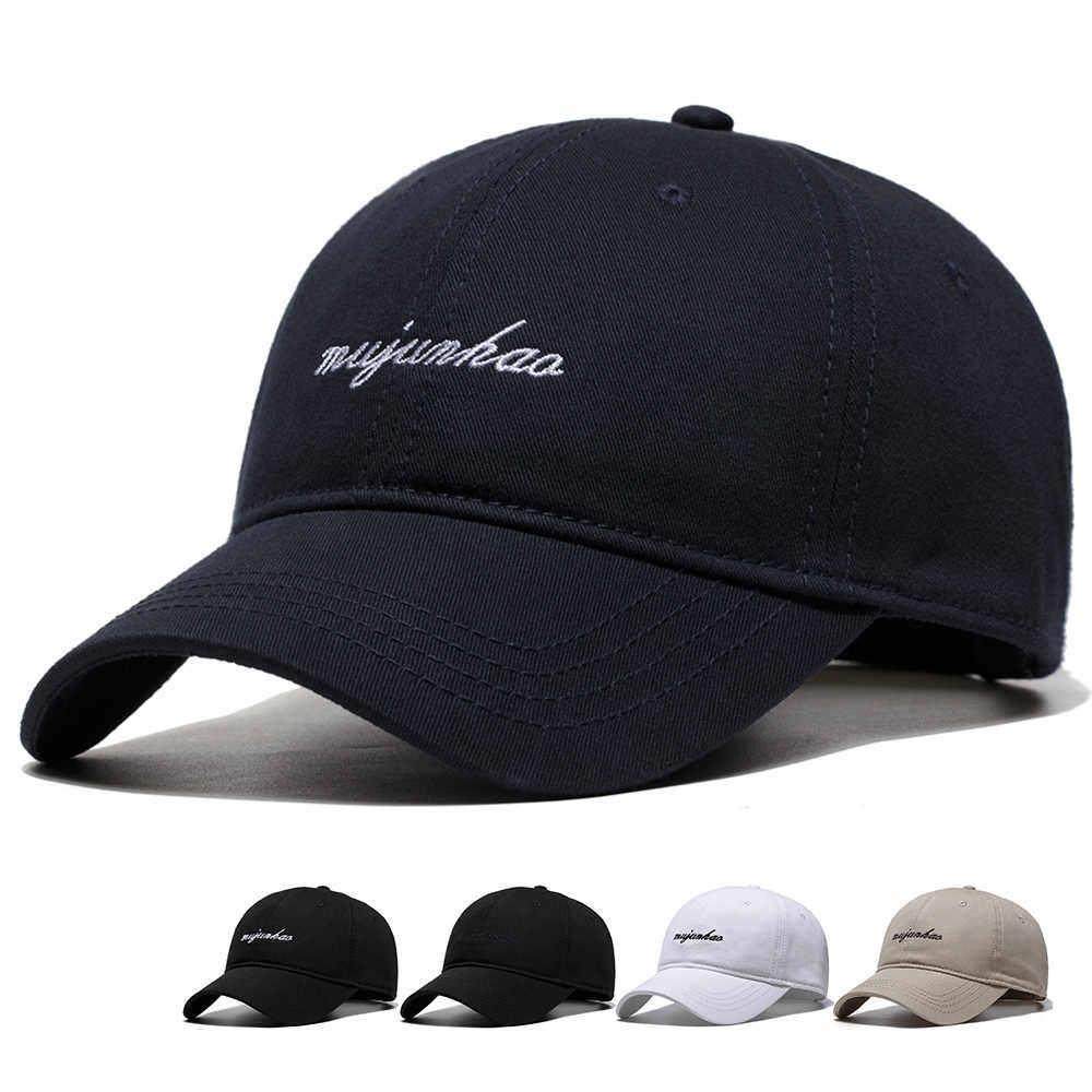 代购春秋纯棉帽子男黑色大号软顶鸭舌帽大头围户外休闲时尚棒球帽