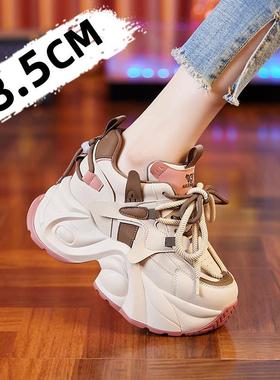 小个子救星~LW-Changer~老爹鞋女超休闲鞋子厚底小个子内增高女鞋