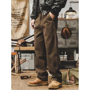 覆古重磅工装 裤 男士 宽松直筒休闲长裤 BIAS美式 春秋季 子 neith