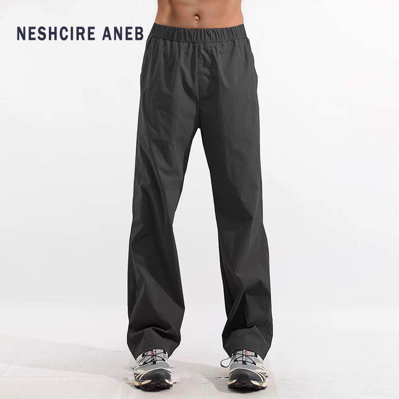 Neshcire Aheb丨法国设计师品牌丨夏季新款冰丝休闲裤运动冲锋裤