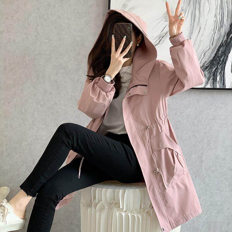 大码女装外套显瘦春秋2025年新款秋装减龄遮肉胖mm宽松200斤风衣