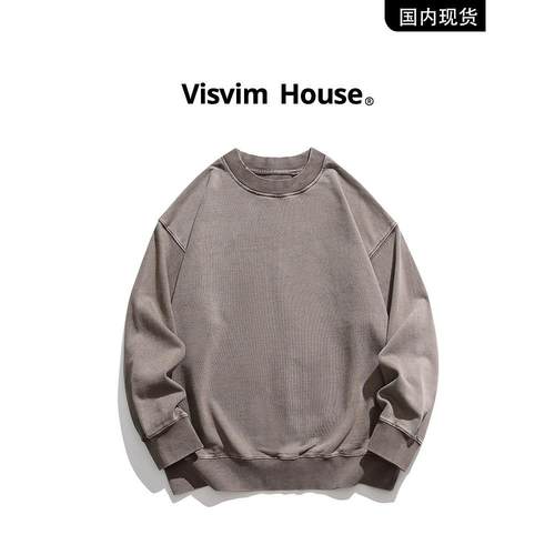 【品牌现货折扣专区】Visvim Wings春秋新款圆领汗衫夹克男女同款