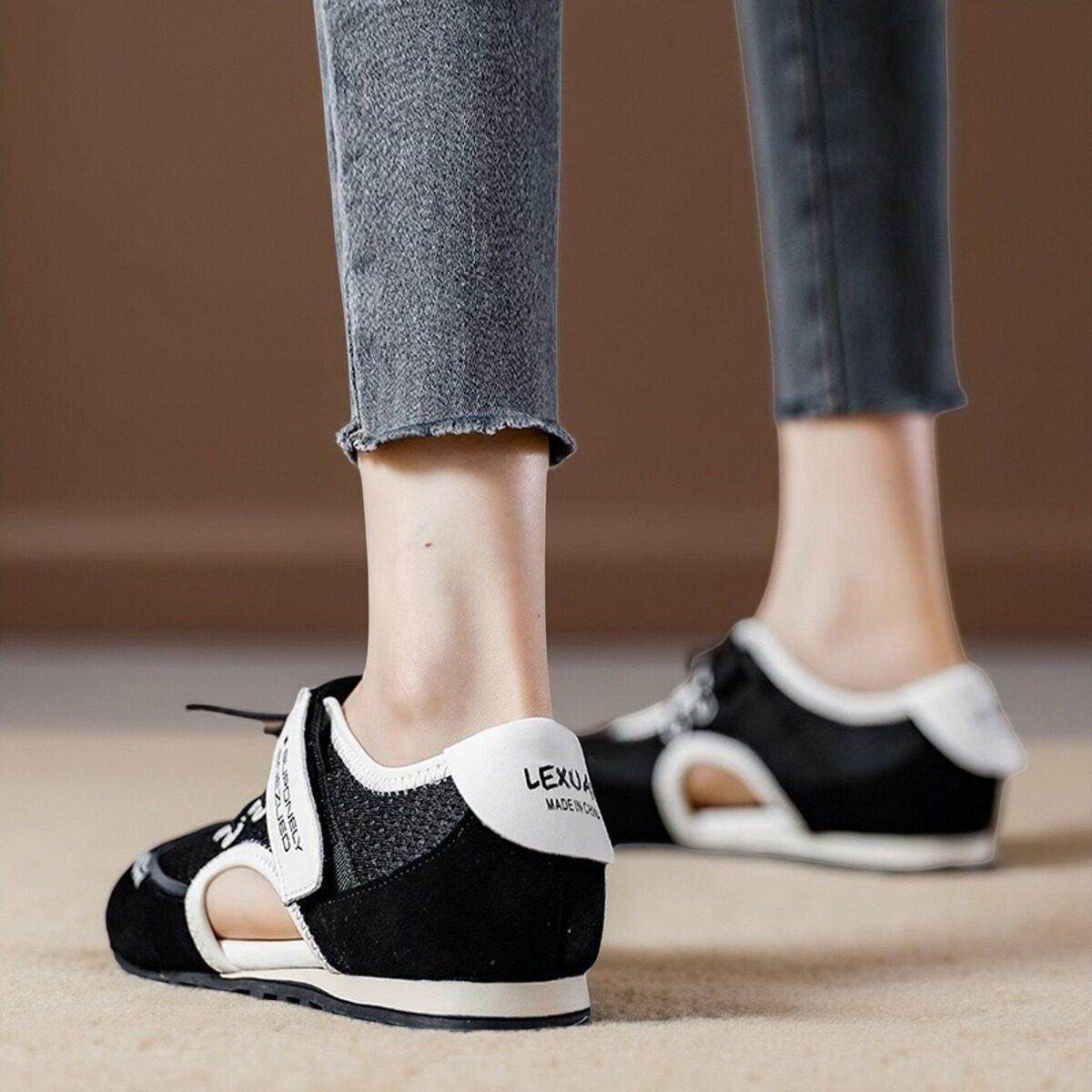 西班牙小众品牌云端凉鞋女款时尚高级感网面透气运动德训阿甘鞋