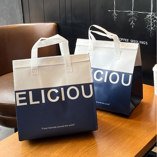 顶逸无纺布袋可定制外卖打包专用