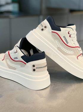 这风格简直爱了Minimalism Aquaman高帮个性高端小白鞋男百搭增高