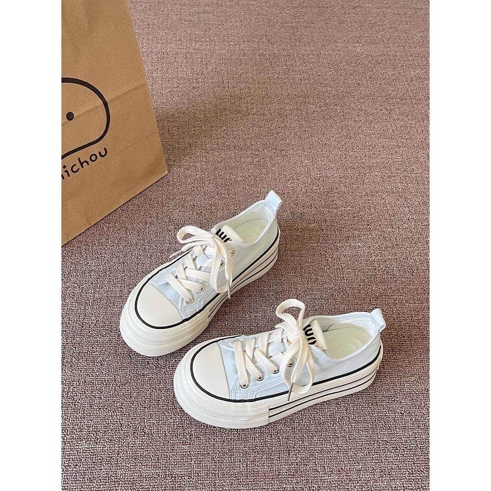 英国Next road2025新款薄透气厚底帆布鞋女夏休闲板鞋百搭小白鞋,女鞋,时尚休闲鞋,淘宝优惠券,粉丝福利购,淘宝优惠卷