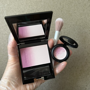 日本SUQQU渐变腮红限定色131/06春堇/09小样试用装压盘