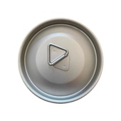 茶漏茶滤 纯钛马克杯盖 创意激光彩雕 Peak雪峰 适配Snow