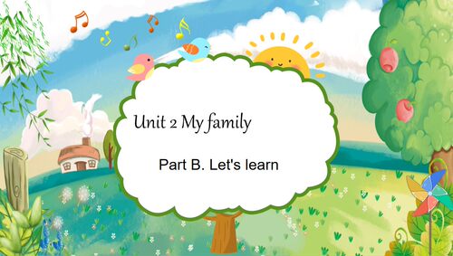 PEP三年级下册U2-B-learn-人教小学英语ppt课件