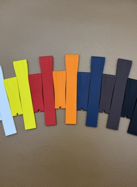 可剪老款氟橡胶手表带代用劳力士迪通拿皮带16519 116518 116599