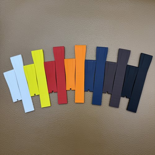 可剪老款氟橡胶手表带代用劳力士迪通拿皮带16519 116518 116599