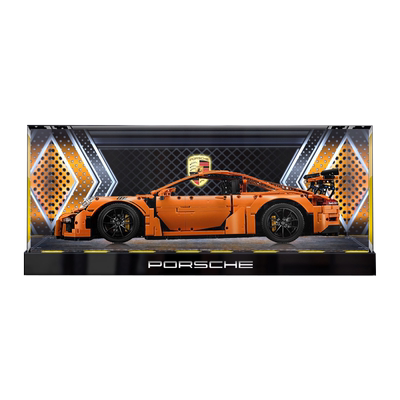 GVT适用乐高保时捷911gt3RS展示盒42056积木模型透明亚克力防尘罩