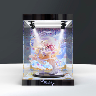 适用APEX-TOYS王者荣耀寒月公主嫦娥手办亚克力主题背景展示盒