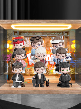 适用Rayan4代哥哥天生玩家系列盲盒潮玩手办摆件公仔礼物展示盒