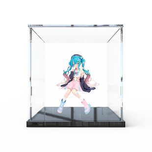 适用哔哩哔哩 现货FuRyu初音未来泡面压 景品手办 礼物收纳展示盒
