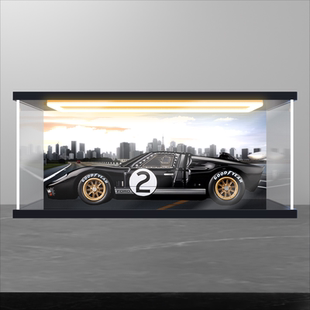 亚克力回型灯展示盒适用乐高42223福特GT40 MKII赛车机械模型玩具
