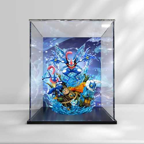 忍蛙进化链&智蛙模型专用展示盒