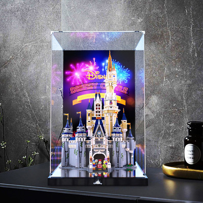亚克力展示盒适用乐高迪士尼城堡