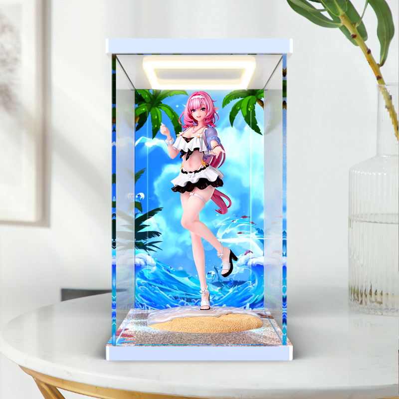 亚克力回形灯收纳盒适用 Gift+系列 崩坏3 爱莉希雅 夏日妖精小姐