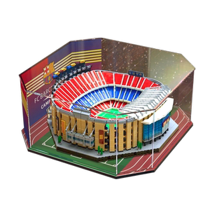 透明亚克力盒适用乐高10284诺坎普球场巴萨展示盒lego积木防尘罩