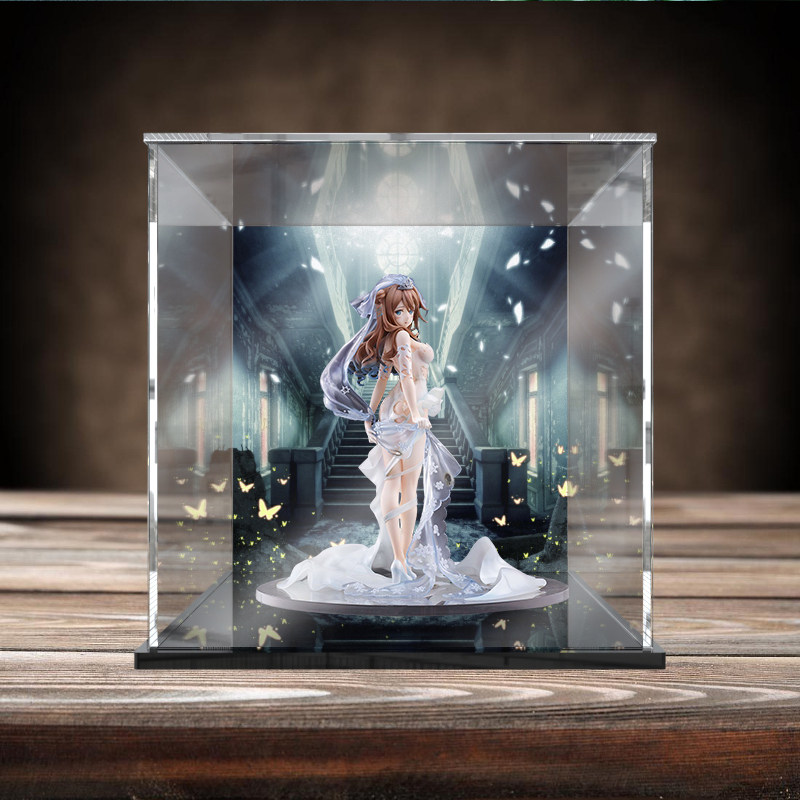 适用索米幸福使命kp31婚纱大破ssf少女前线 手办玩具亚克力展示盒