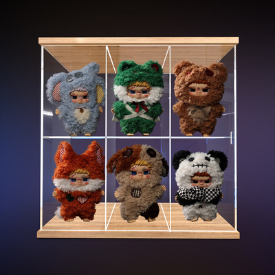 古薇媞适用AYOR TOYS X 捕兽记 坏小孩Kippo叛乐园系列盲盒展示盒