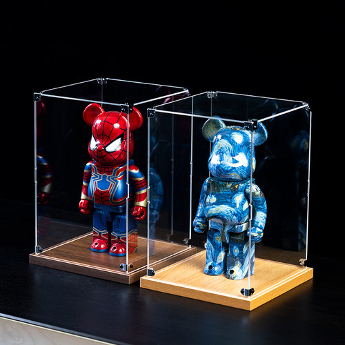 亚克力展示盒模型手办收纳盒盲盒le高达高清展柜藏品透明收纳架