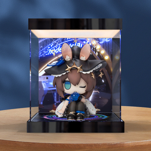 适用明日方舟 MINI系列Q版手办 阿米娅 寰宇独奏 亚克力展示盒