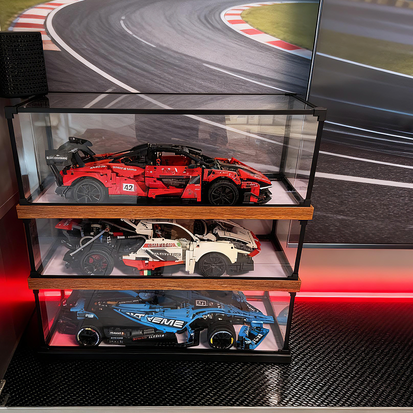 亚克力透明展示盒动漫积木盲盒公仔藏品防尘手办展示柜模型收纳盒