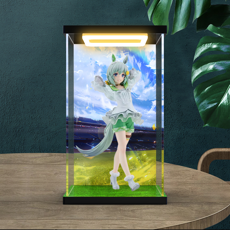 适用 GSC PUP 赛马娘 星云天空 青云天空 L尺寸 手办亚克力展示盒