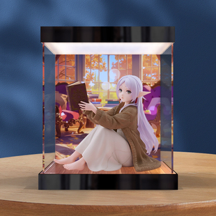 适用 葬送的芙莉莲-Desktop-芙莉莲~居家服造型亚克力灯箱展示盒