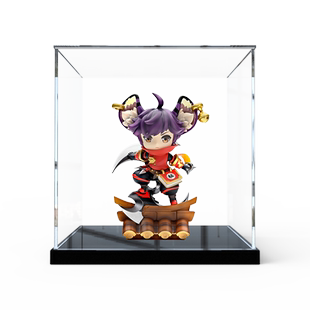 适用王都密探李元芳专用亚克力展示盒模型透明盒子手办防尘收纳盒